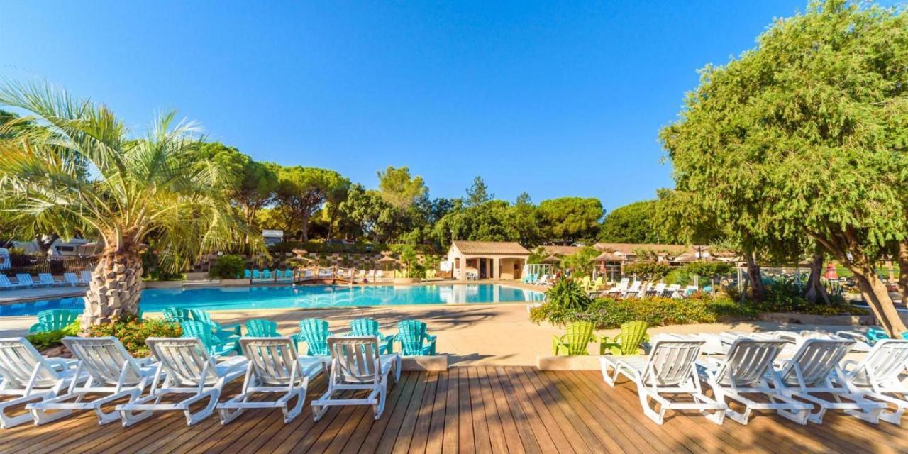 Mobile Home 6-Pers Camping Lei Suves-Cotes D'Azur-Including Airco Roquebrune-sur Argens Zewnętrze zdjęcie